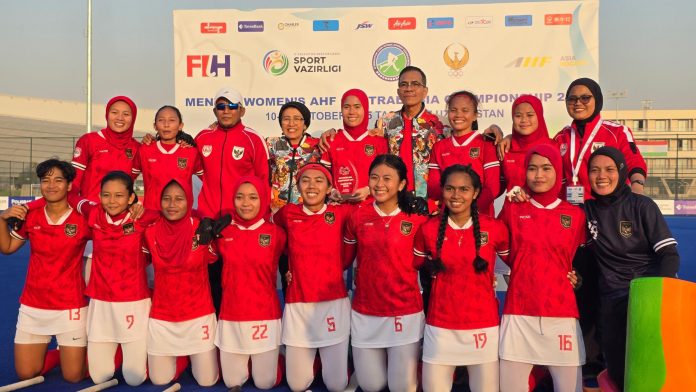 Timnas Hoki Putri Indonesia Juara di Uzbekistan, Cetak Sejarah Baru di Kancah Asia Tengah