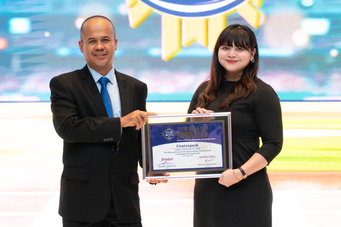 Centrepark Raih Top Brand Award 2026, Kelola 800 Lokasi Parkir di 60 Kota Indonesia