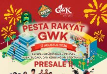 Rayakan HUT Ke-81 RI, GWK Siapkan Pesta Rakyat pada 17 Agustus 2026 Rayakan HUT Ke-81 RI, GWK Siapkan Pesta Rakyat pada 17 Agustus 2026