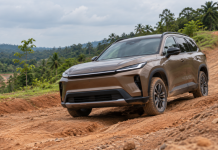 Toyota bZ4X Touring Diuji di Medan Off-Road, Tenaganya Tembus 280 kW Toyota bZ4X Touring Diuji di Medan Off-Road, Tenaganya Tembus 280 kW